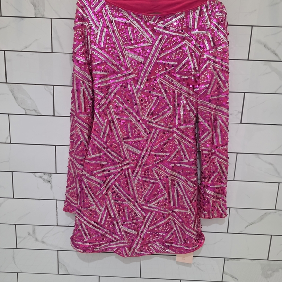 SHEIN Dresses & Skirts - Pink Sequin Dress
